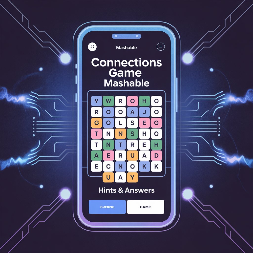 Connections Game Mashable: Hints & Answers to Solve Today’s Puzzle