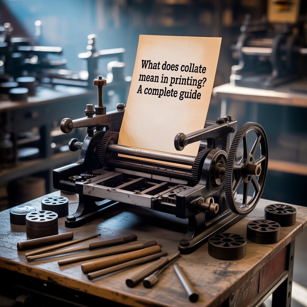 What Does Collate Mean in Printing? A Complete Guide